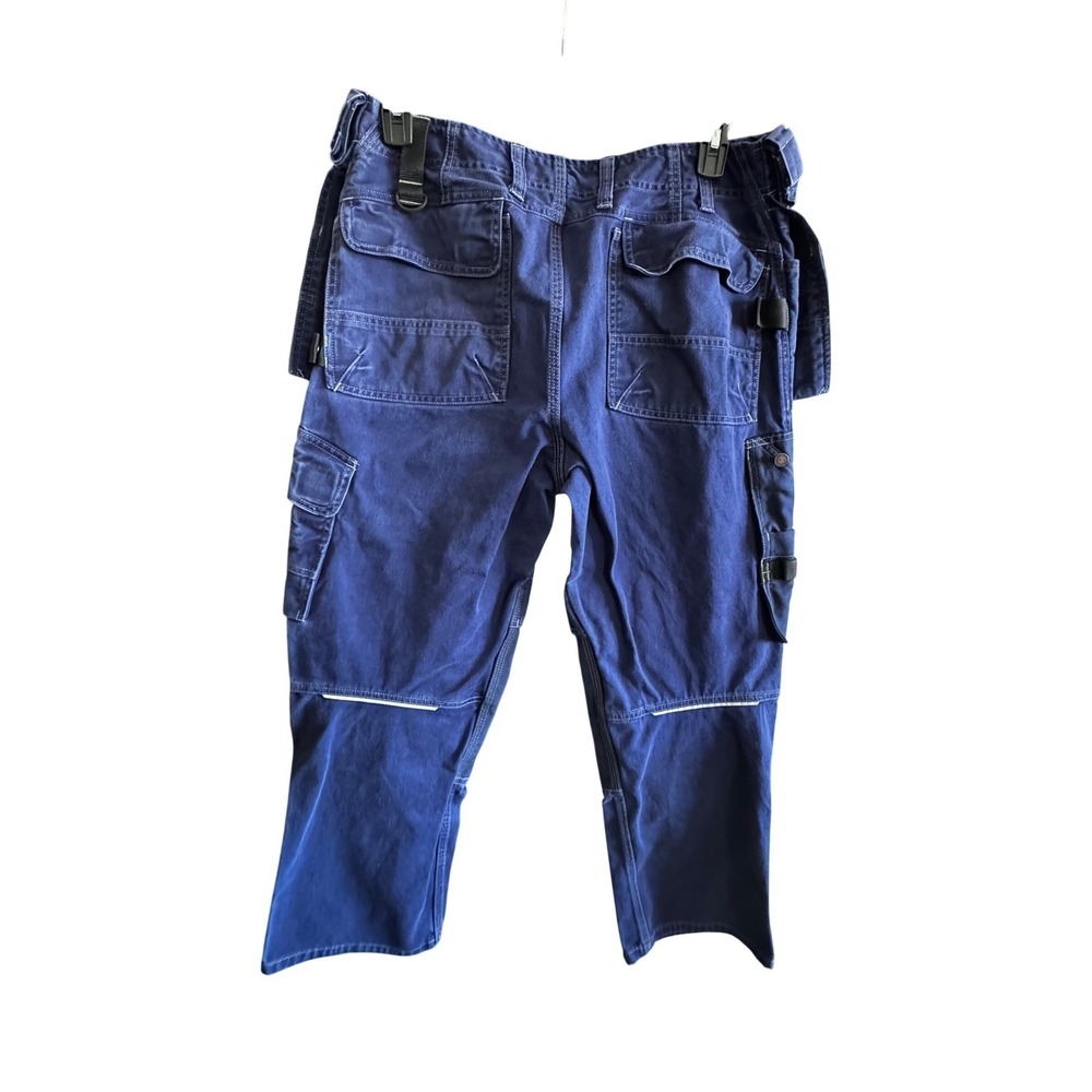 Mascot Workwear Cordura Craftsman Pants Navy Blue Men's EU 54 (US 38x32) - Picture 3 of 12